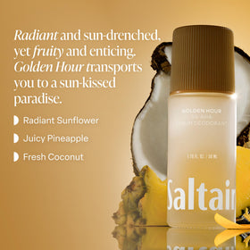 Saltair serum texture close-up illustrating lightweight glide benefit
