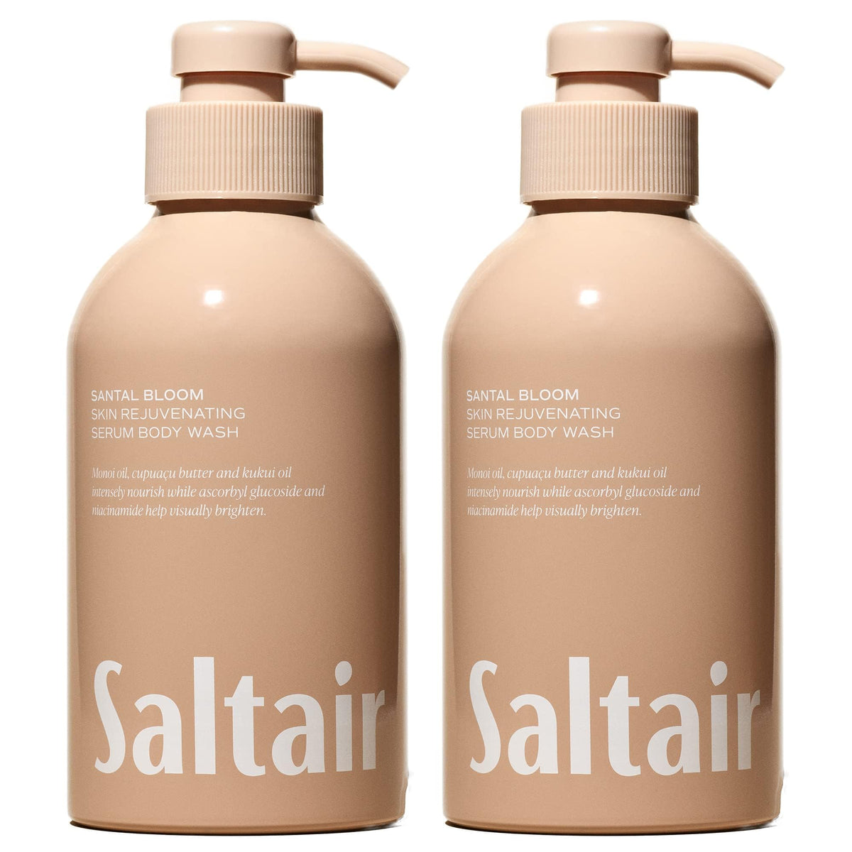 Saltair Santal Bloom front packaging showing 2-pack and scent branding for easy selection