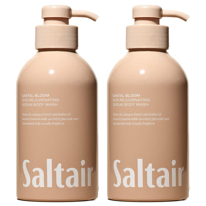 Saltair Santal Bloom front packaging showing 2-pack and scent branding for easy selection
