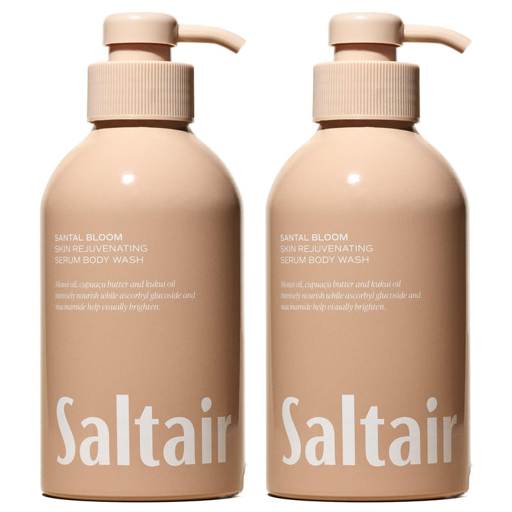 Saltair Santal Bloom front packaging showing 2-pack and scent branding for easy selection