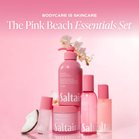 Hand scooping Saltair body butter demonstrating easy application and absorbency