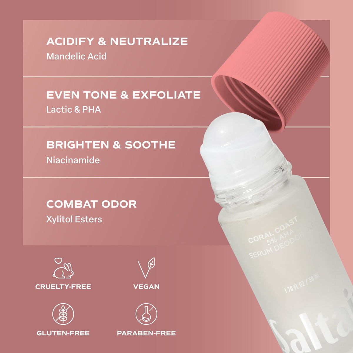 Graphic of Saltair clinical claim for up to 48-hour odor control