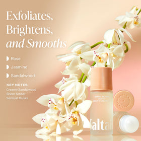 Saltair roll-on top view highlighting applicator and quick-dry design benefit