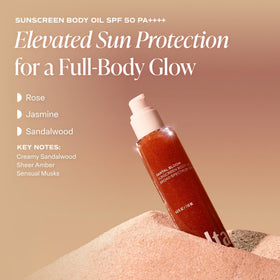 Saltair oil texture close-up displaying lightweight, non-greasy absorption benefit