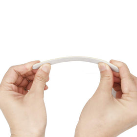 SALVMARY nail technician using file on acrylic extension for precise shaping