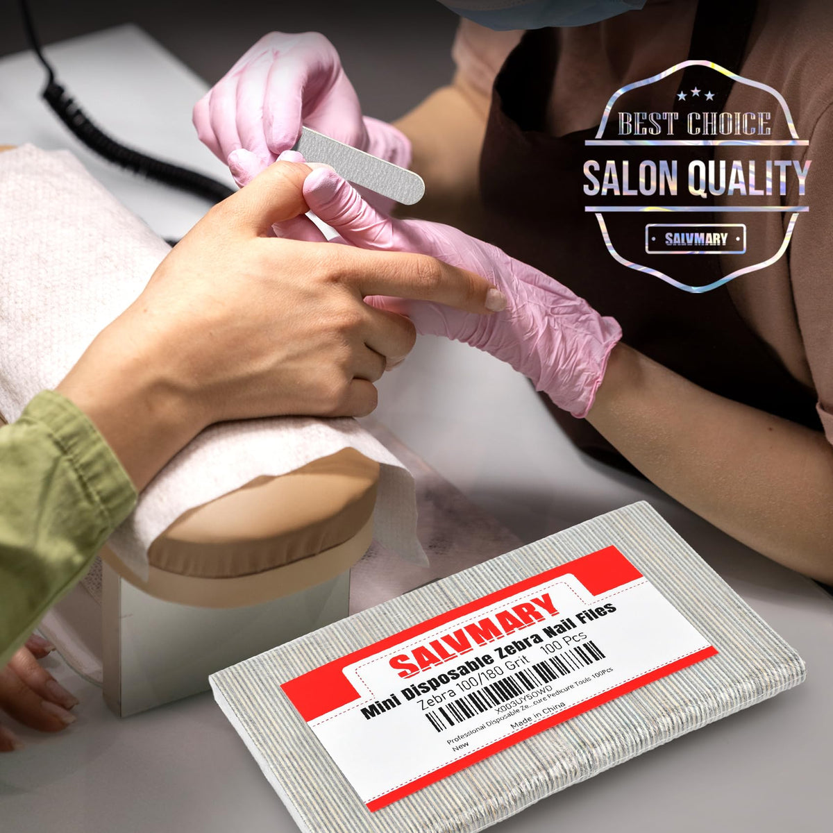SALVMARY in travel pouch ready for touch-ups showing portability benefit