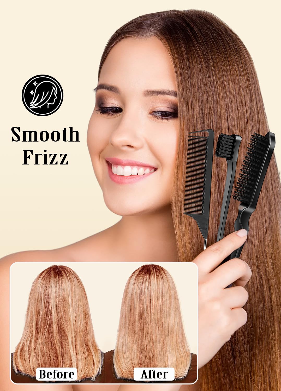 Samnyte edge brush detail shaping baby hairs and refining hairline