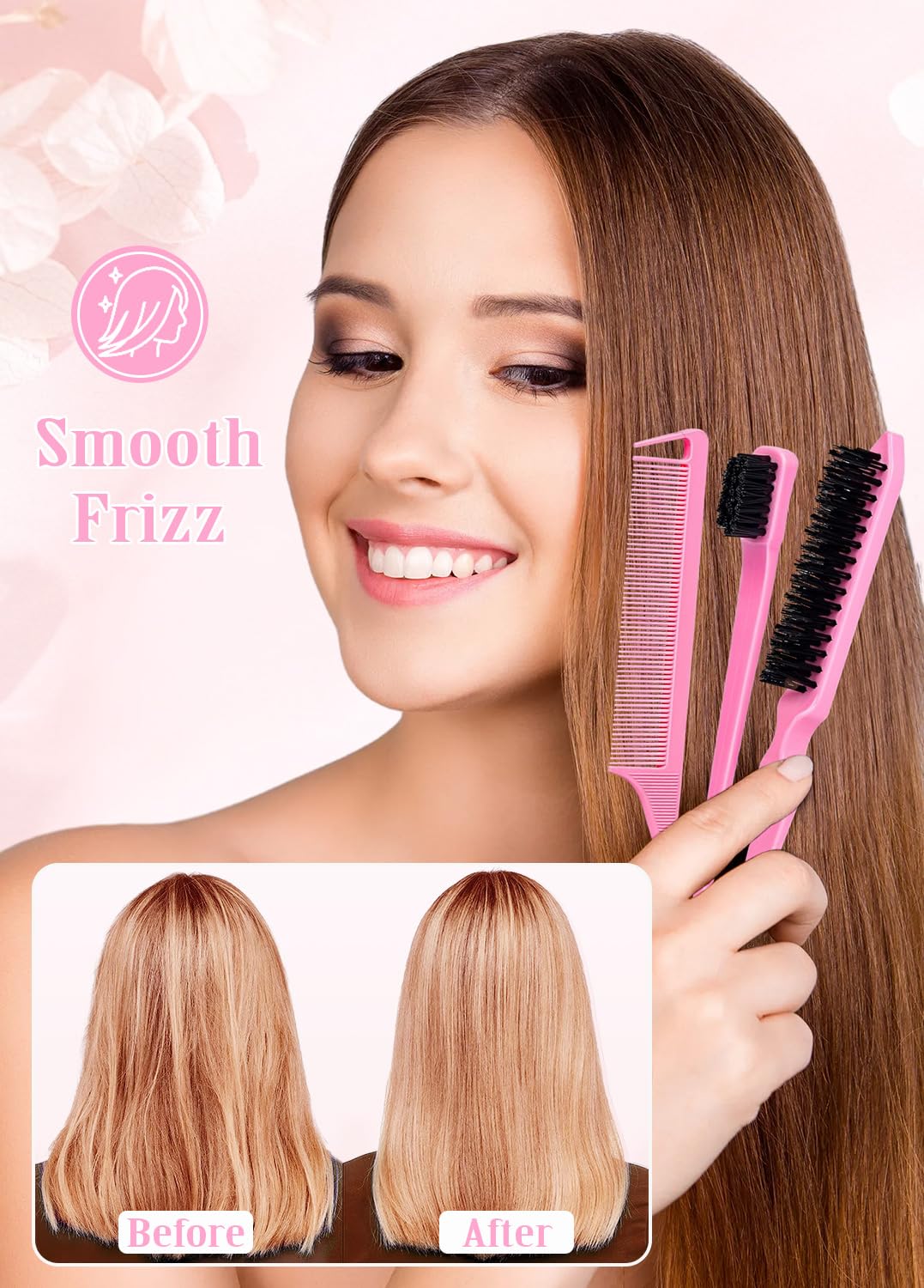Samnyte edge brush detail with fine bristles for precise smoothing