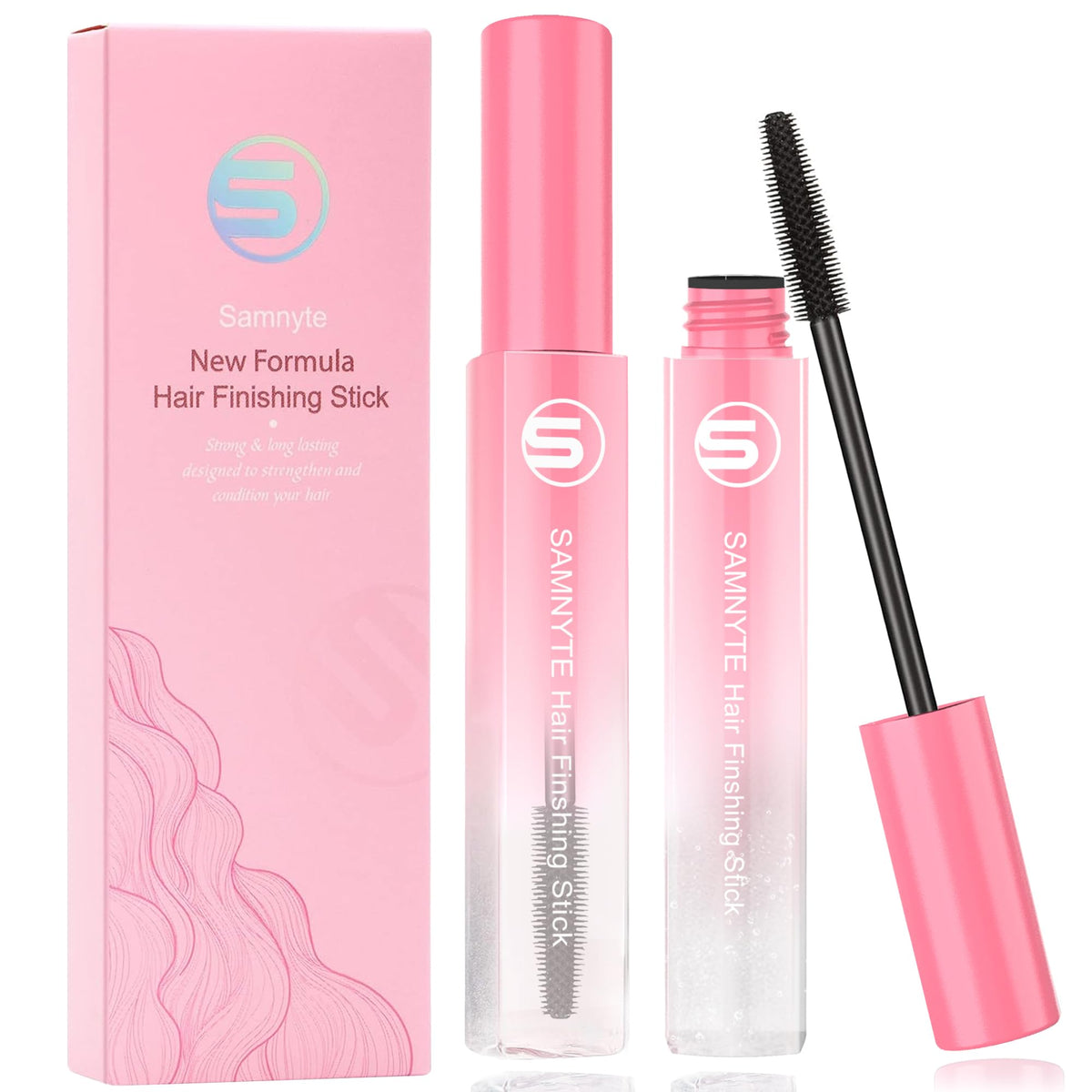 Samnyte front packaging duo showing compact travel-ready styling