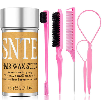 Samnyte front packaging showing full 6-piece styling kit and benefits
