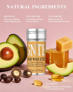Samnyte wax stick in hand showing portable size and easy use