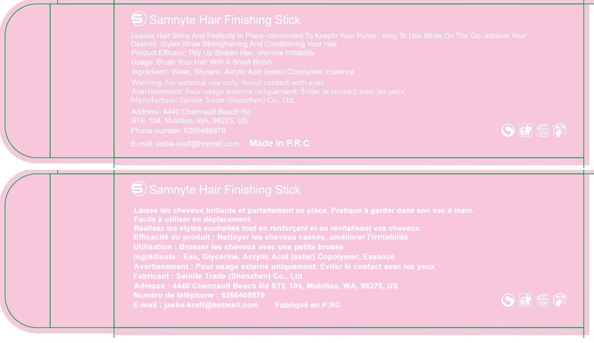 Samnyte lifestyle mirror touchup for quick on-the-go styling