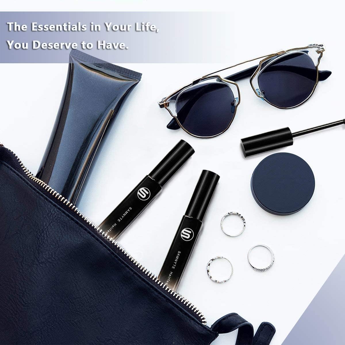 Samnyte in a purse beside keys showing easy on-the-go styling