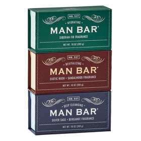 San Francisco Soap Company front packaging showing rugged gift box and benefit of presentation