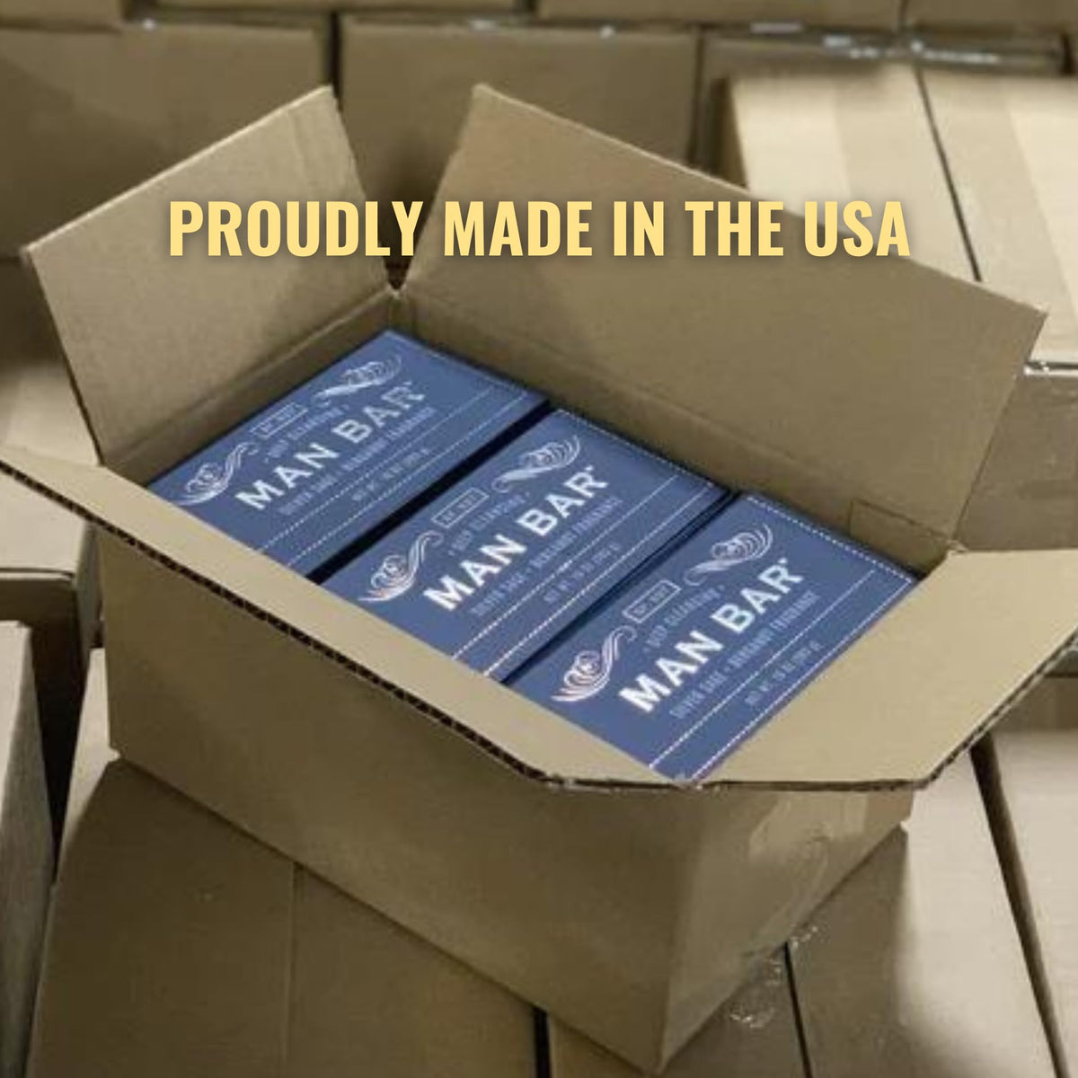 San Francisco Soap Company ingredient batch stamp emphasizing USA-made and quality control