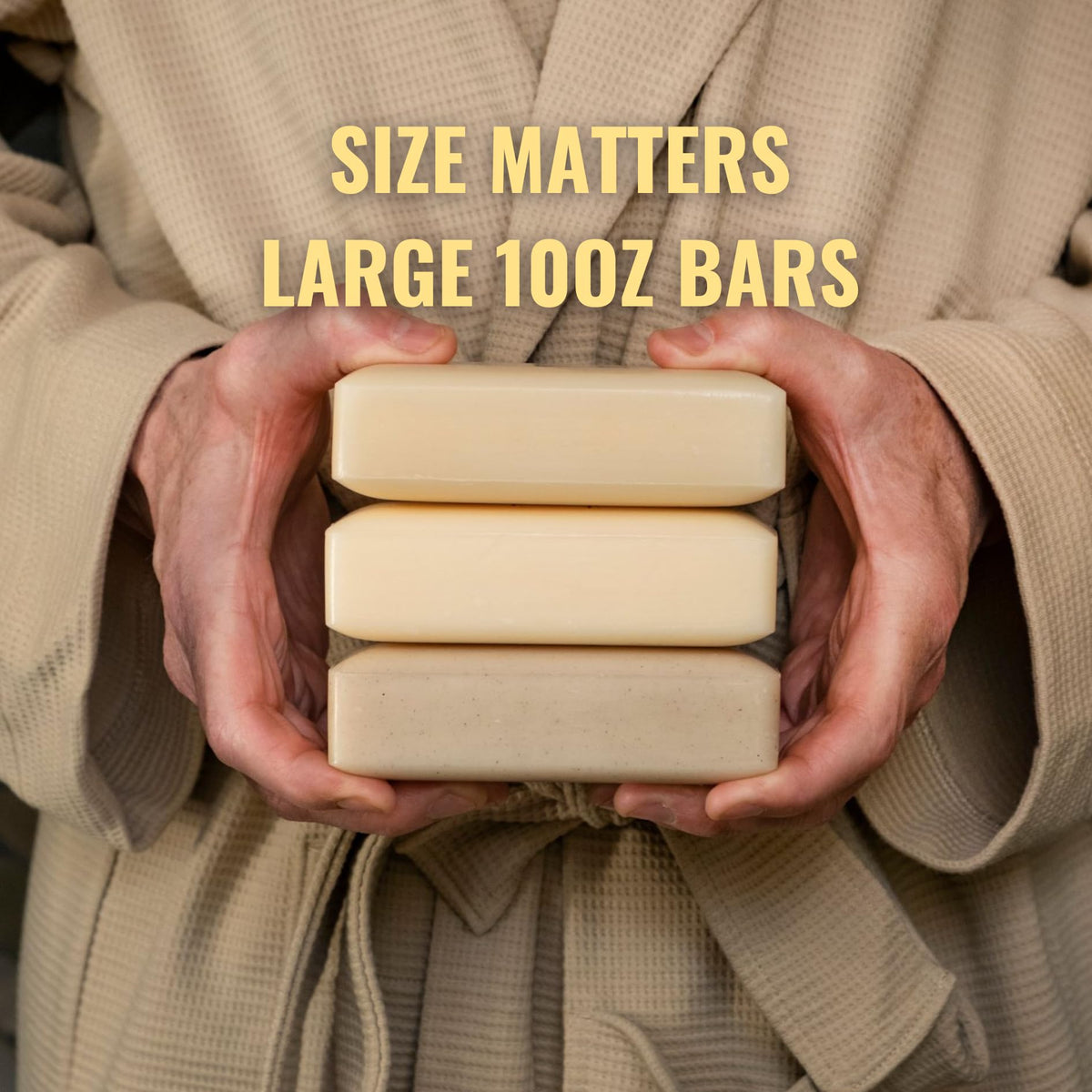 San Francisco Soap Company bar staged in bathroom lifestyle scene suggesting daily use
