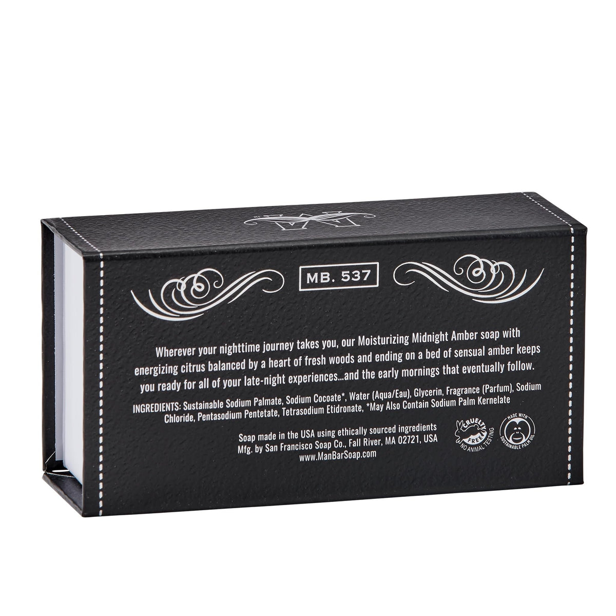 San Francisco Soap Company close-up of bar texture highlighting moisturizing lather