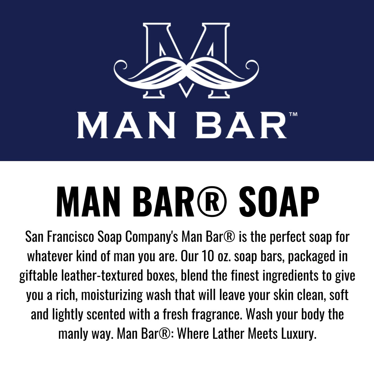 San Francisco Soap Company Spiced Tobacco top label close-up showing scent name and warmth