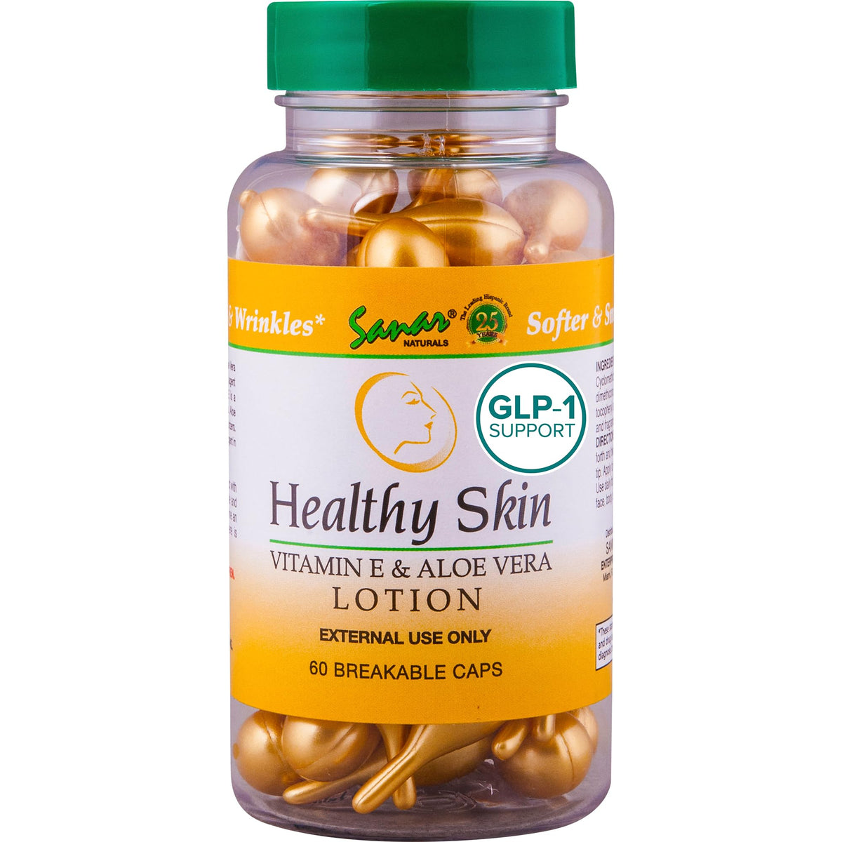Sanar Naturals front packaging showing product and travel friendly size