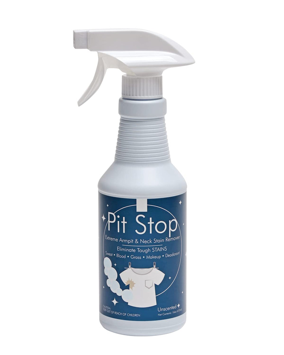 Sanco Industries Pit Stop front bottle showing brand and size benefits