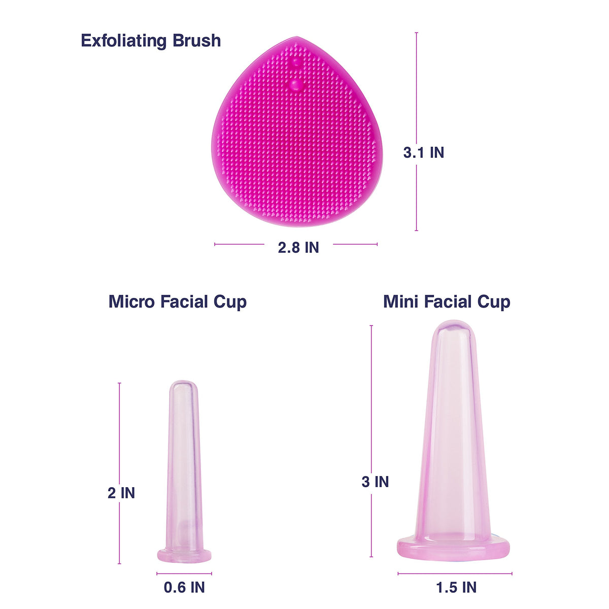 SanDine Silky Skin cups held in hand showing size and portability advantage