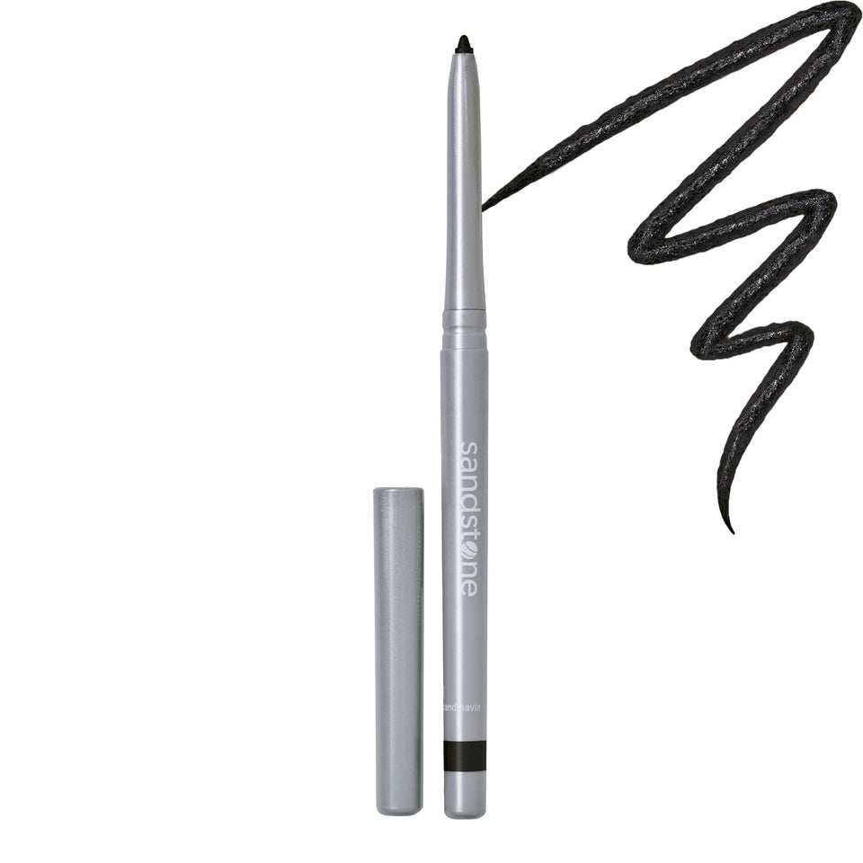 Sandstone Scandinavia pencil front packaging showing sleek black design and brand