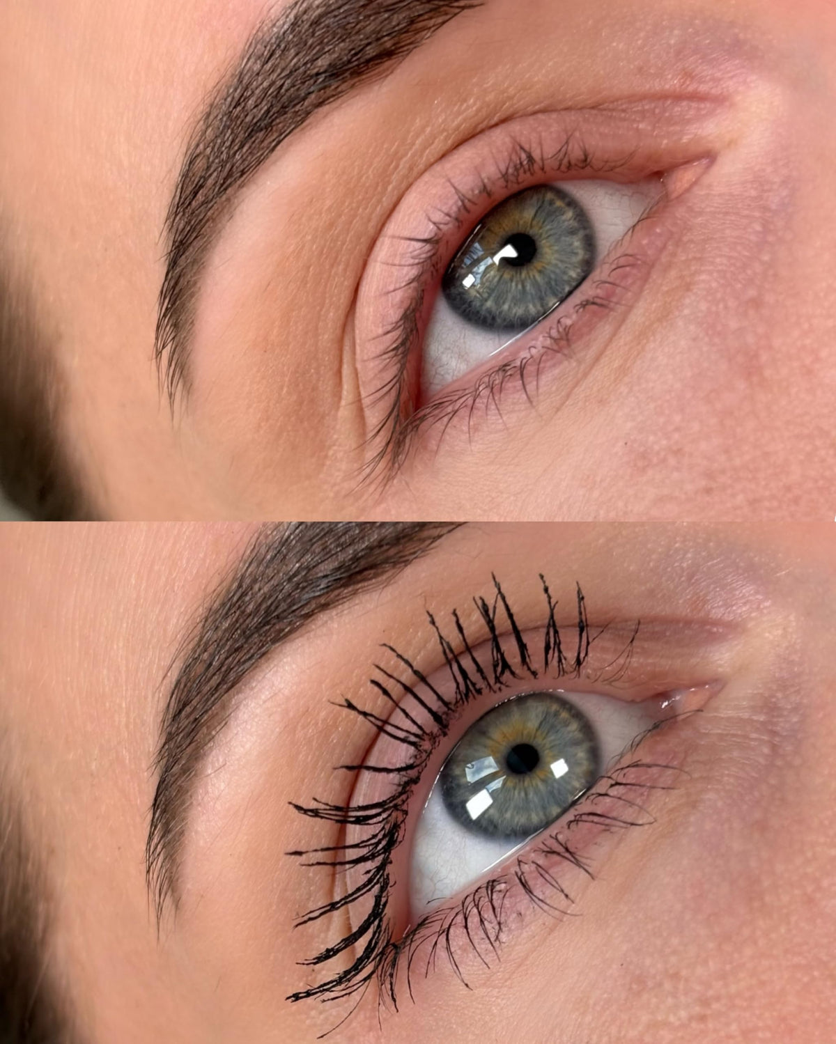 Sandstone Scandinavia mascara brush closeup demonstrating precision bristles for lash separation