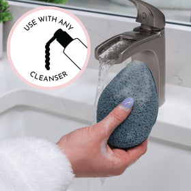 S&T INC. open-cell foam texture lathering quickly for effective cleansing