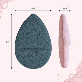 S&T INC. sponges on bathroom counter showing everyday use and skincare prep benefit