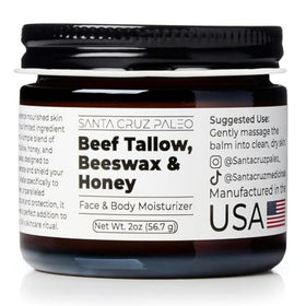 Santa Cruz Paleo front jar view showing clean packaging and compact size for convenience