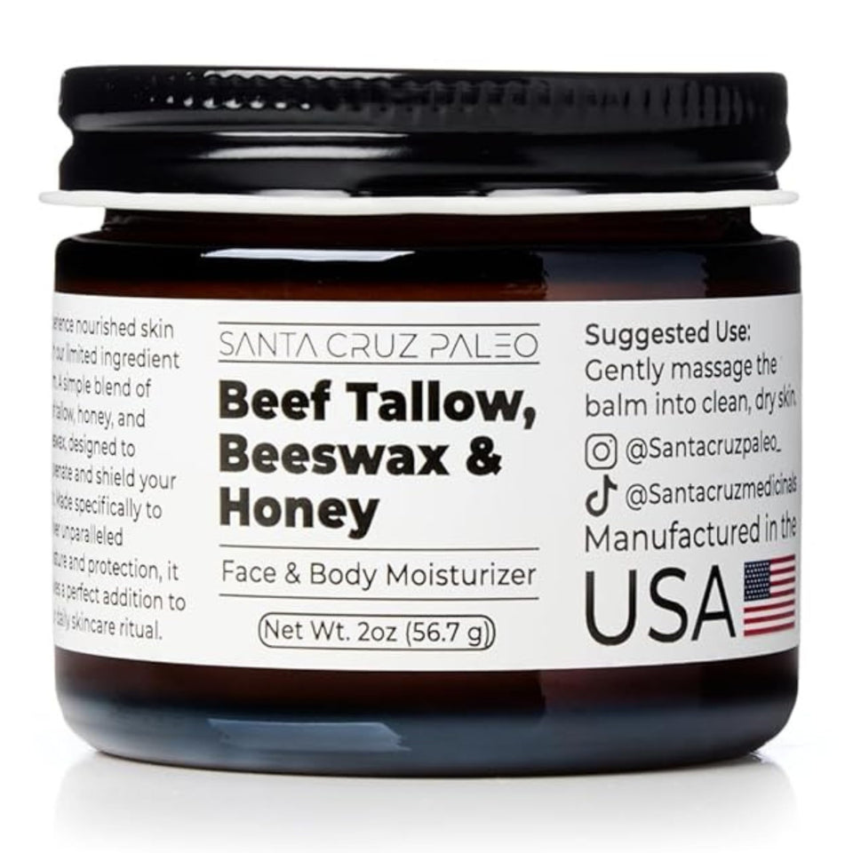 Santa Cruz Paleo front jar view showing clean packaging and compact size for convenience