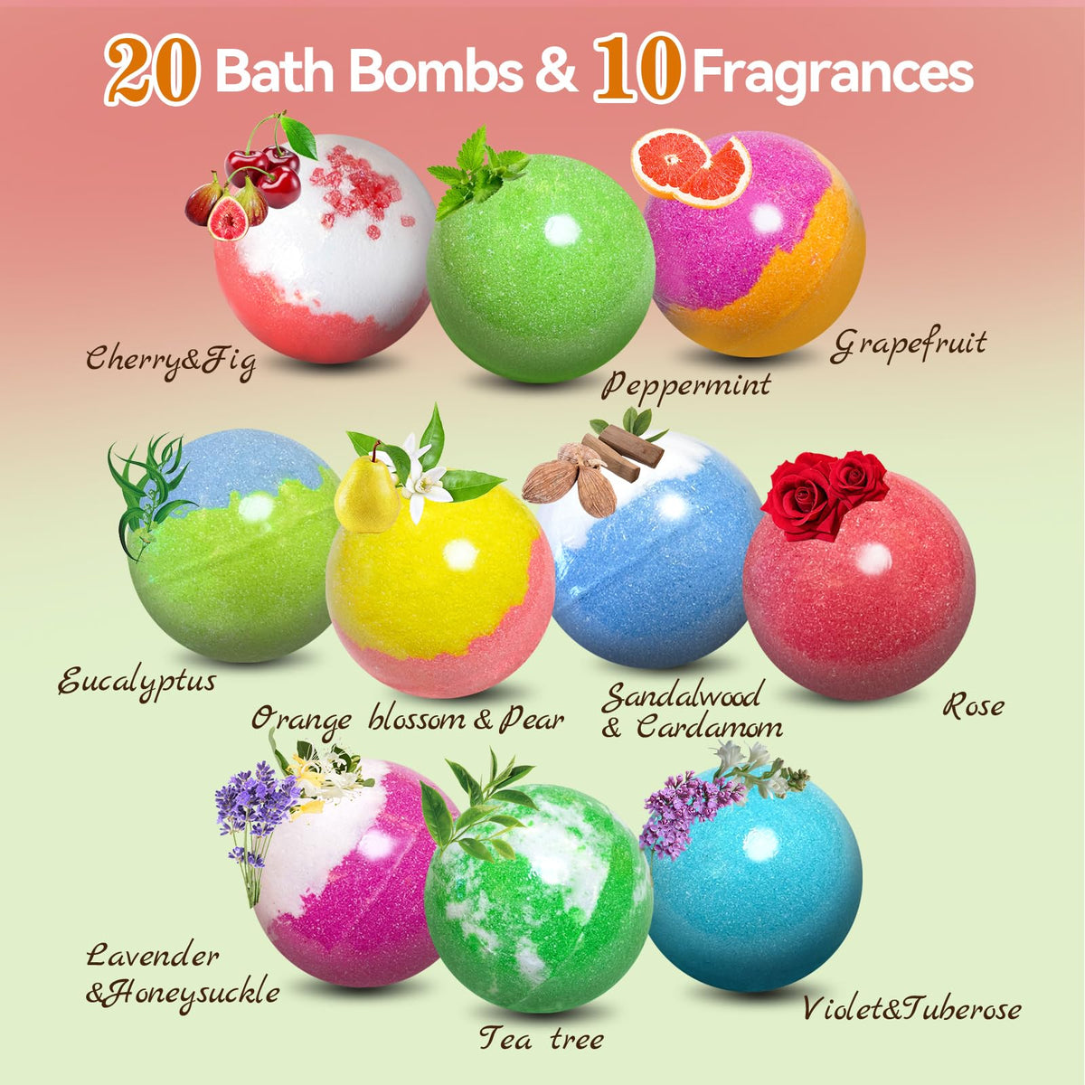 Santrela bath bomb fizzing in bathtub demonstrating vivid color and relaxing visual effect