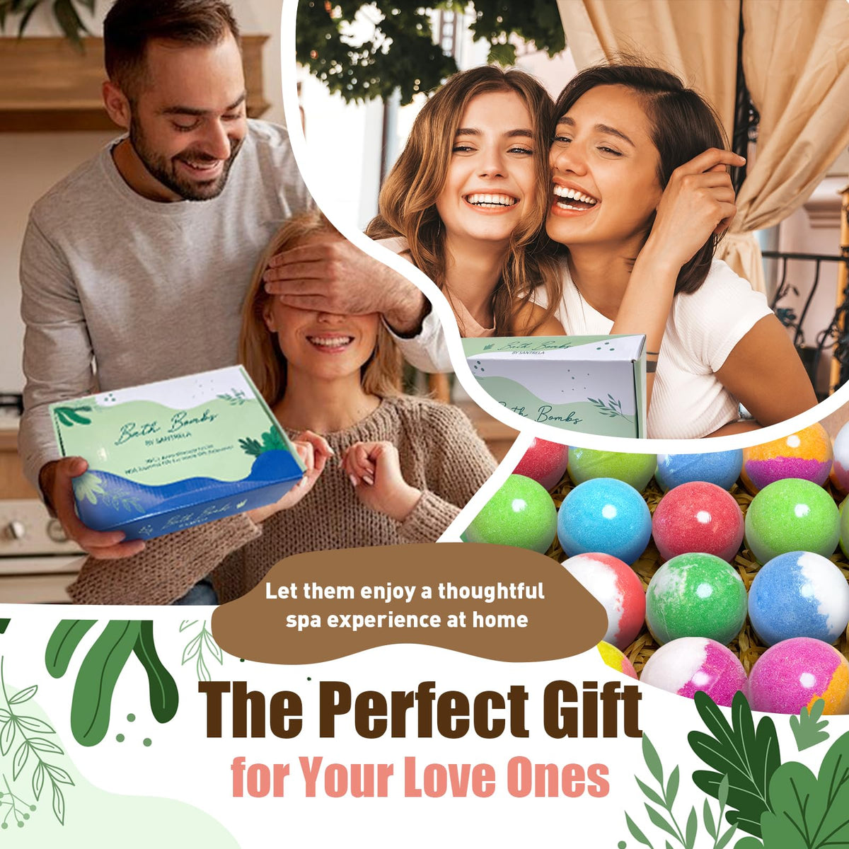 Santrela gift box presentation styled for gifting, easy-to-wrap and travel-friendly