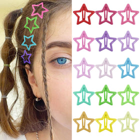 SAOROPEB front packaging showing 15 colorful star clips, easy selection benefit