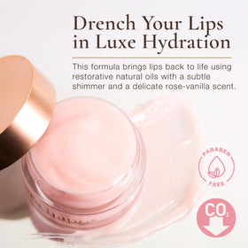 Sara Happ texture close-up of creamy balm highlighting smooth spreadability