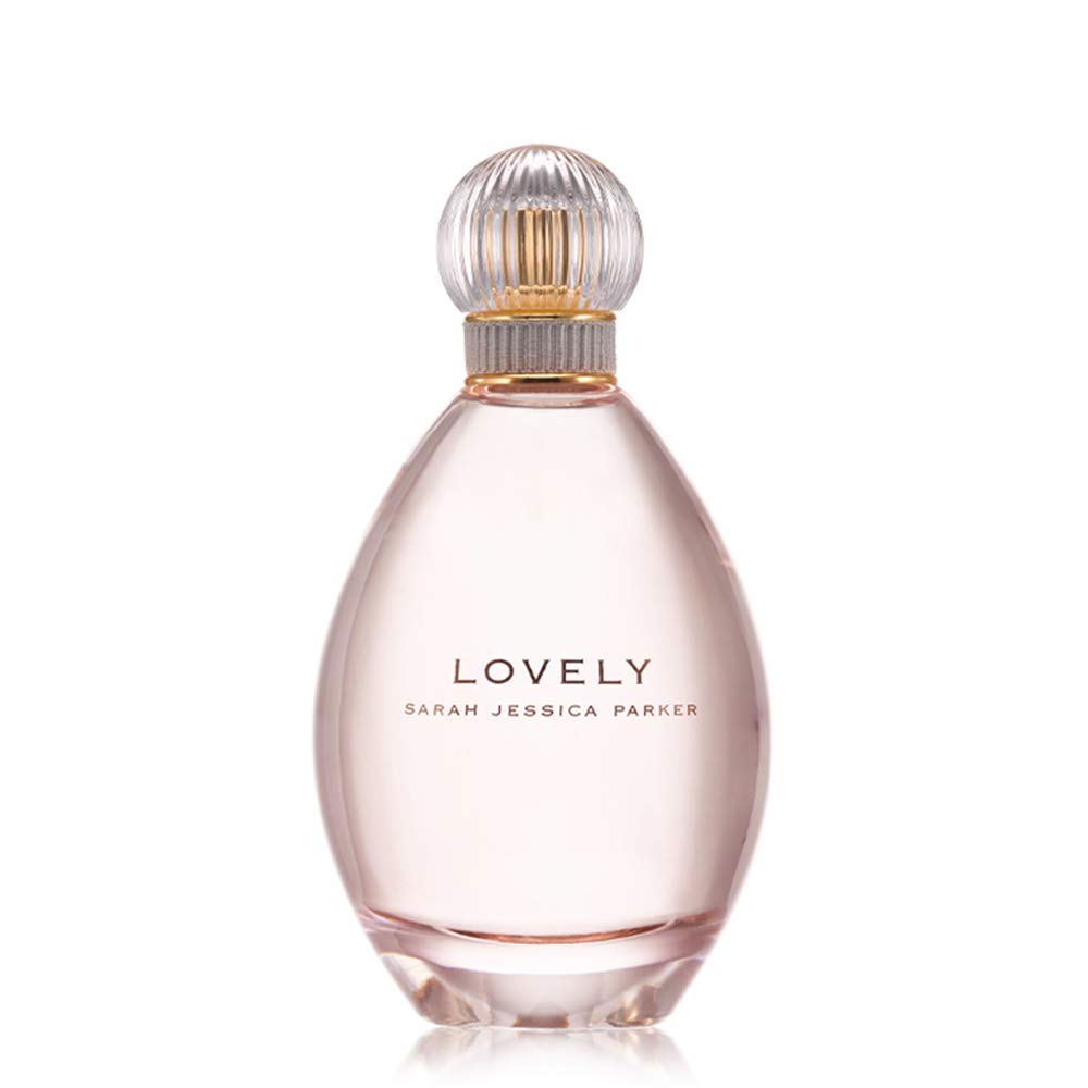 Sarah Jessica Parker Lovely front packaging showing elegant pink bottle and ribbon, stylish display benefit