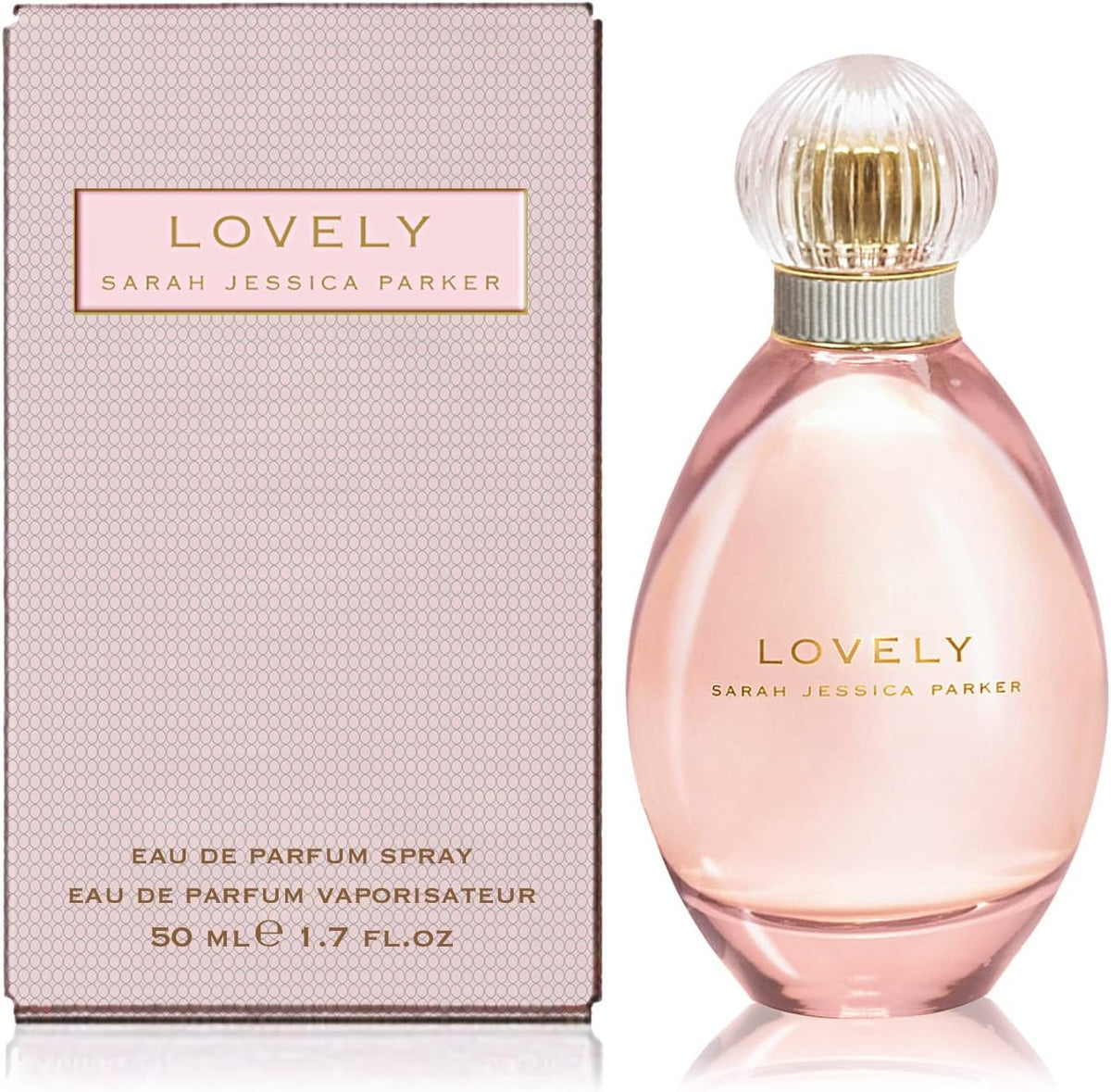 Sarah Jessica Parker Lovely front packaging showing the elegant bottle and label, ideal gift