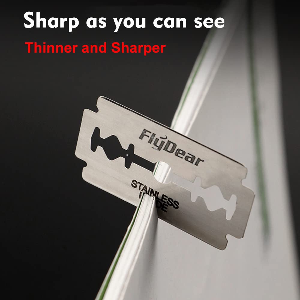 sasiga blade installed in safety razor demonstrating easy compatibility