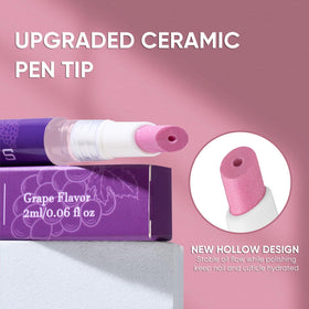 SASSYTIP pen cleaning nail edge and removing trapped dirt for neat nails