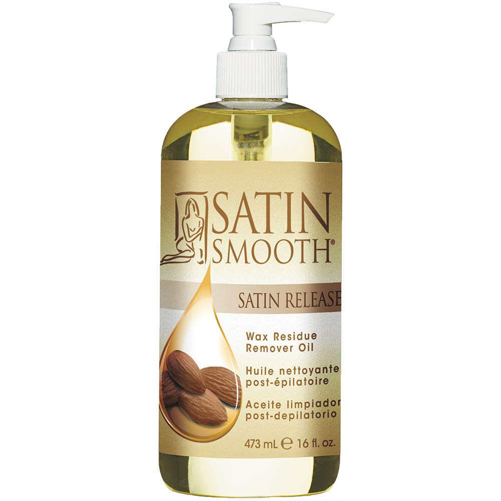 Satin Smooth front bottle showing product and clean finish