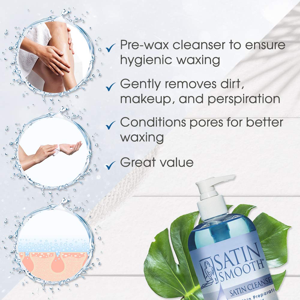 SATIN SMOOTH texture close-up on skin showing lightweight finish and clean feel