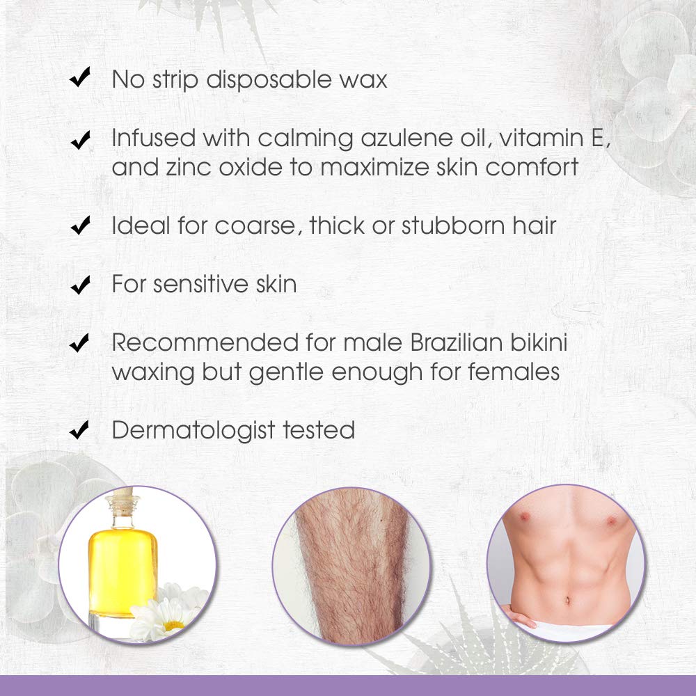 Satin Smooth peel demonstration removing coarse hair cleanly without strips for less mess