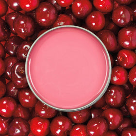 Satin Smooth ingredient label close-up showing vitamin E and cherry extract benefits