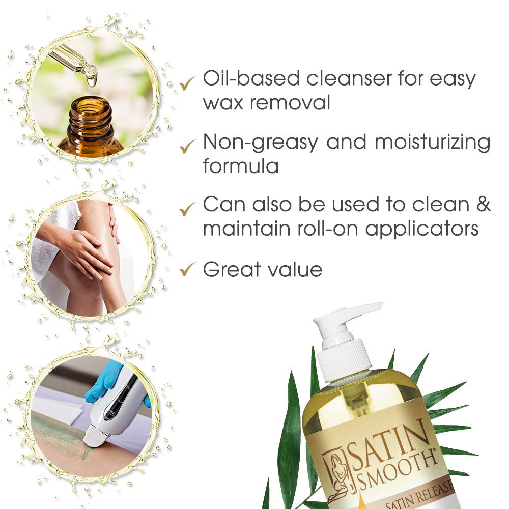 Satin Smooth texture close-up showing lightweight oil absorption