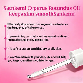 Satnkemi oil texture close-up highlighting lightweight, fast-absorbing finish