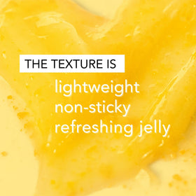 Saturday Skin open jar revealing smooth gel cream for easy overnight application