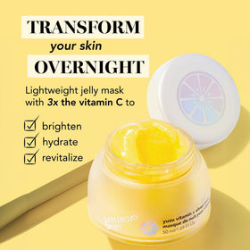 Saturday Skin jelly texture close-up demonstrating lightweight hydration and quick absorption