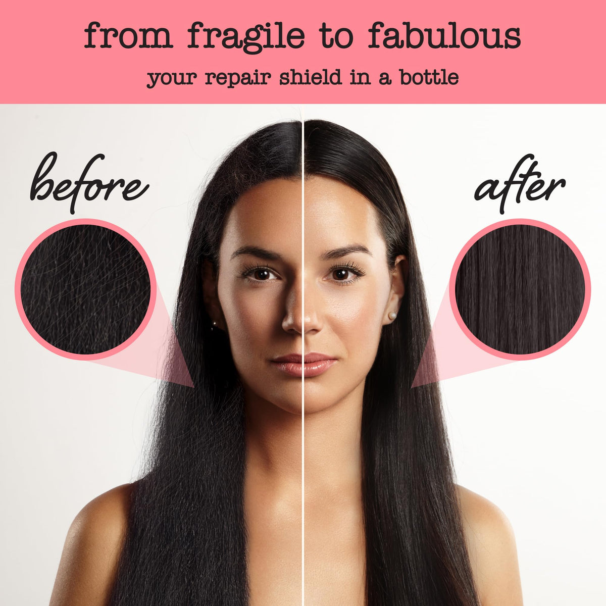 SAUCE BEAUTY applying conditioner to wet hair for improved detangling and hydration