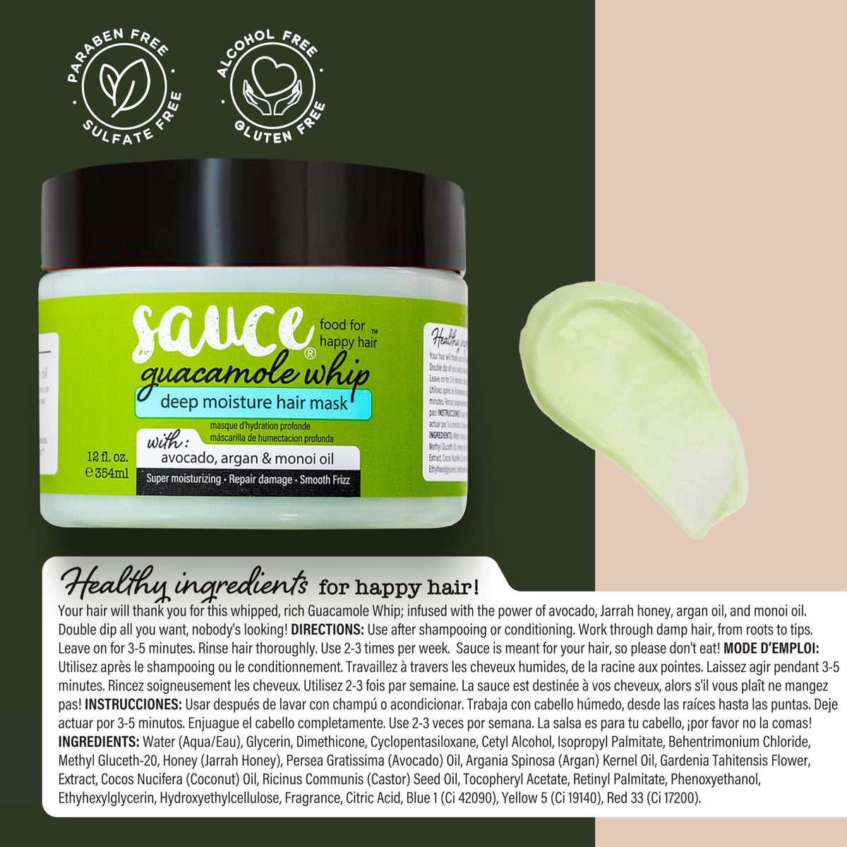 SAUCE BEAUTY jar on bathroom shelf suggesting everyday self-care routine