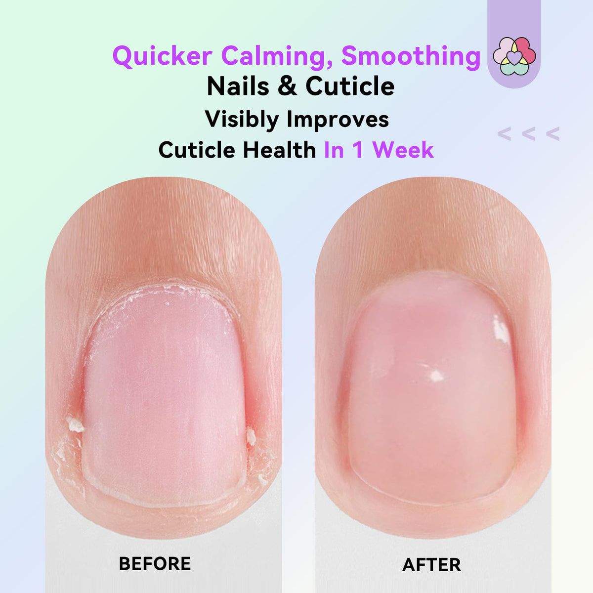 SAVILAND being applied to cuticle demonstrating easy mess-free use and absorption